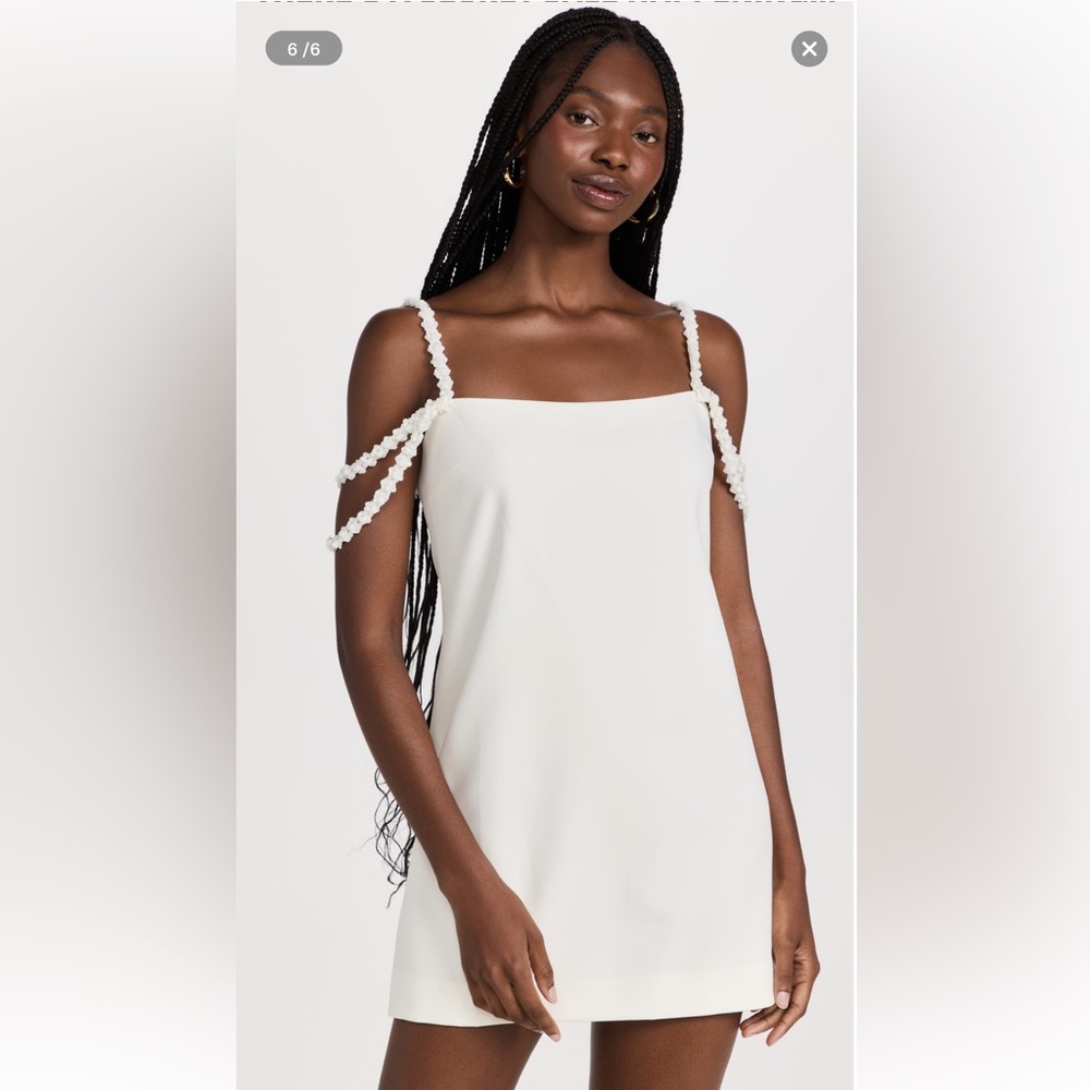 Alexis- White Ciena Mini Dress